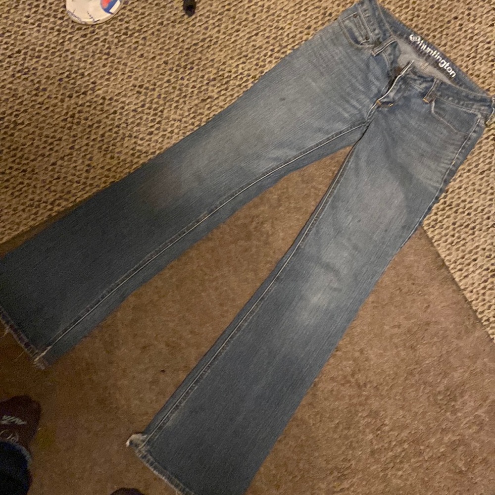 M Be Huntington low rise size 5 Long boot cut jeans